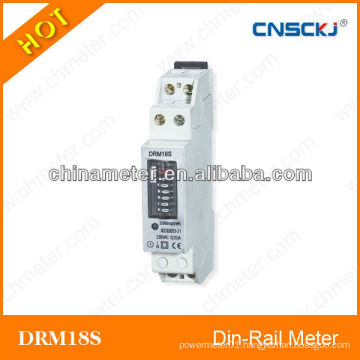 DRM18S high quality din-rail watt-hour meter